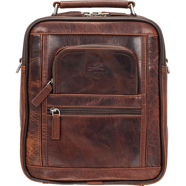 Buffalo Brown Double Compartment Tote Bag