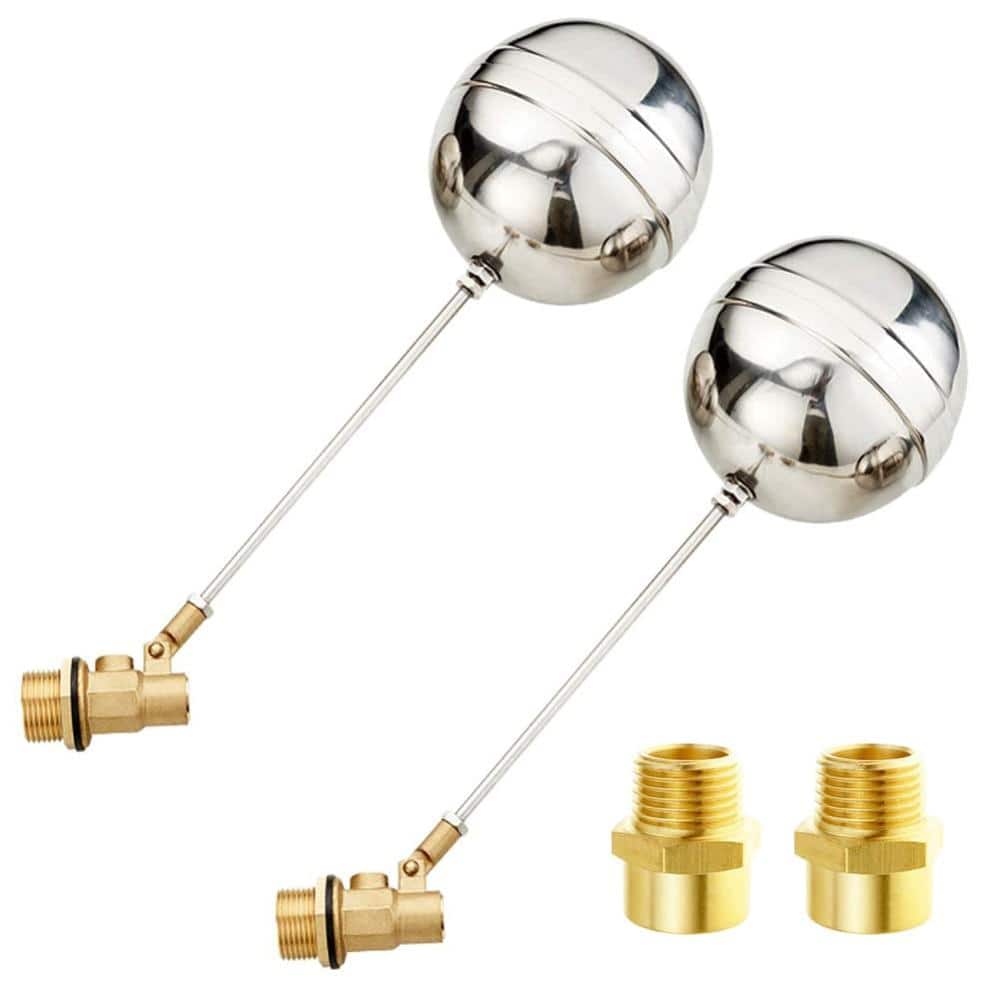 3/4 in. Thread Float and Ballcock Valve Automatic Water Level Control Switch 9.25 in. Length 2-Pack price history on PriceWatchPro