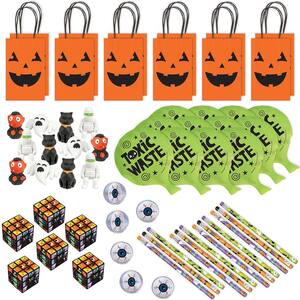 72-Piece Halloween Favor Kit for 12 guests