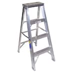 4 ft. Aluminum Step Ladder with 375 lb. Load Capacity Type IAA Duty Rating