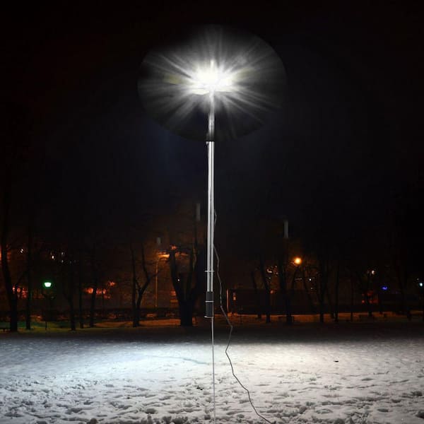 Led light pole clearance camping