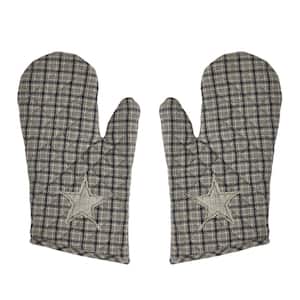 My Country Cotton Navy Oven Mitt (2-Pack)