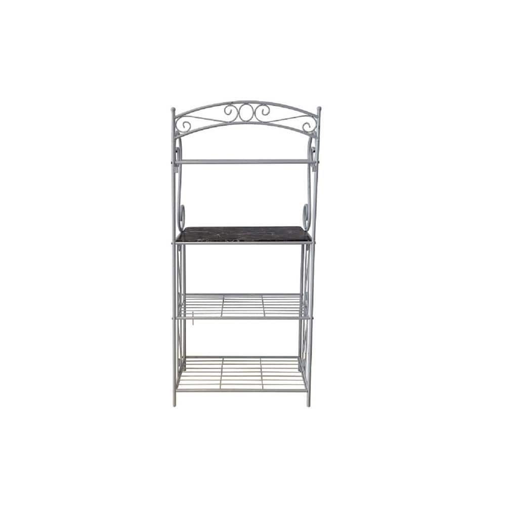 Signature Handle Rack Signature Home SignatureHome Pewter And Black Finish Metal Material ...