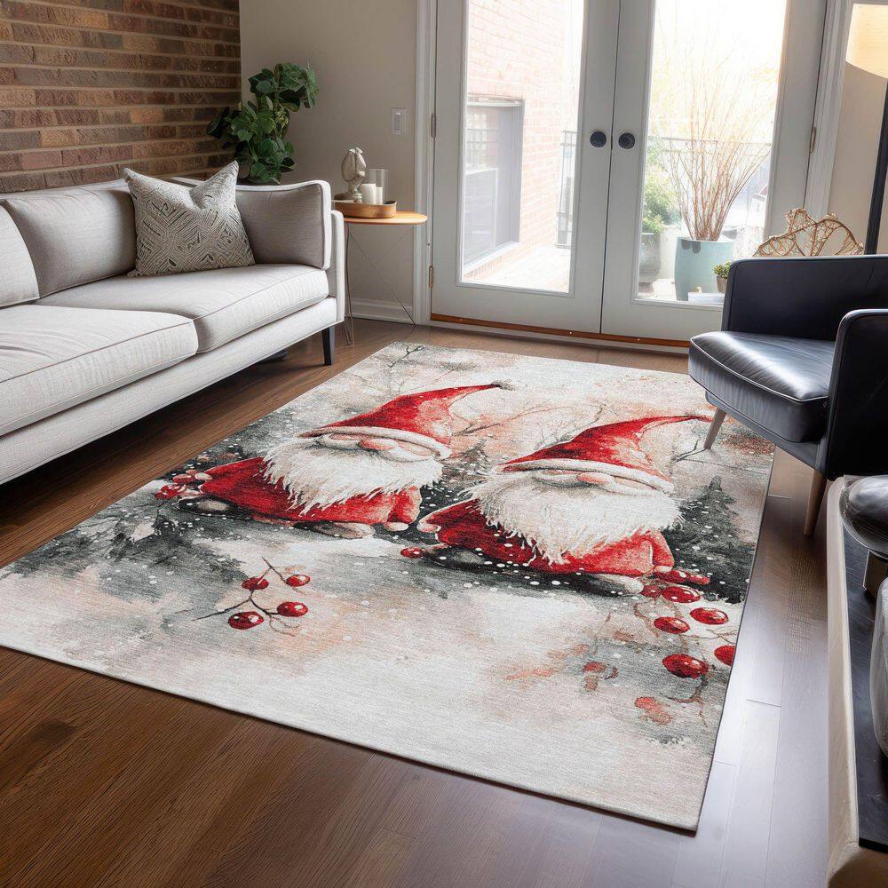 Chantille Machine Washable Indoor/Outdoor Abstract ACN1808 Ivory 10 ft. x 14 ft. Area Rug price history on PriceWatchPro