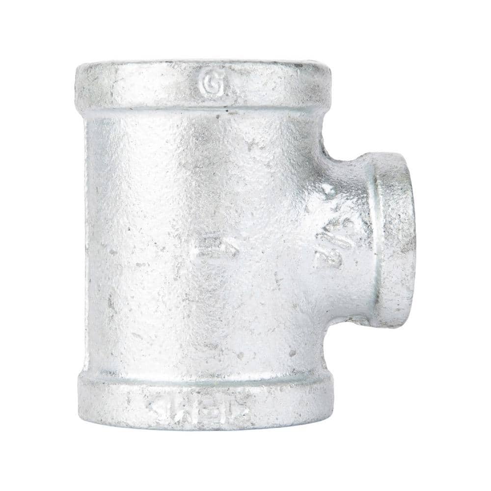 1 in. x 1 in. x 1/2 in. Galvanized Iron Reducing Tee price history on PriceWatchPro