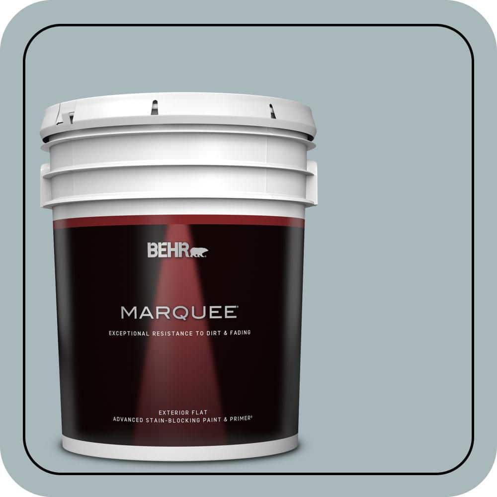 5 gal. #N470-3 Half Sea Fog Flat Exterior Paint & Primer price history on PriceWatchPro