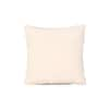 Noble House Armitage Cotton Pillow Cover in Taupe and White (Set of 2)