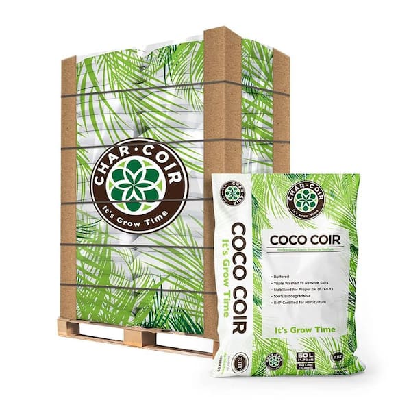CHAR COIR 26 lb. (1.75 cu. ft.) Organic Loose Coconut Coir Growing