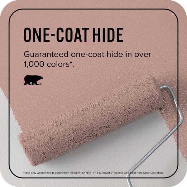 BEHR MARQUEE 1 qt. #S170-4 Retro Pink One-Coat Hide Matte Interior