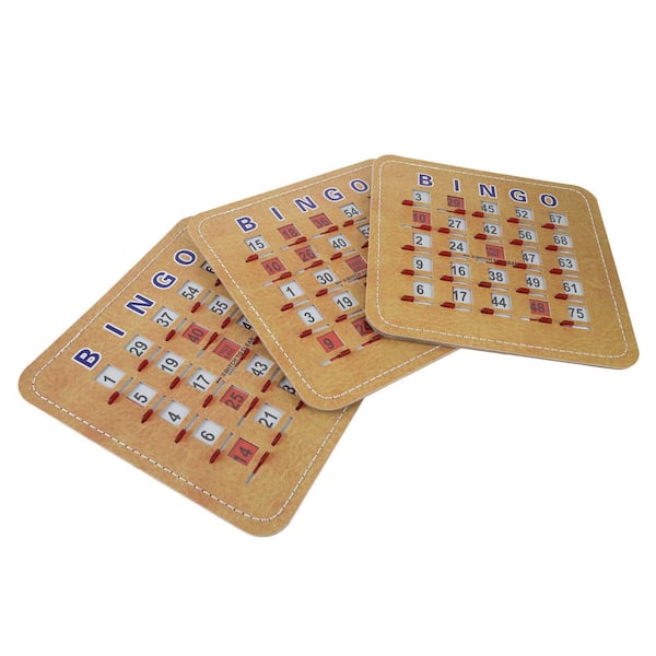 Hard Plastic Bingo Cards- Pack of 25