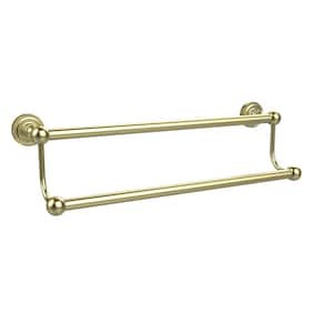Dottingham Collection 30 in. Double Towel Bar in Satin Brass