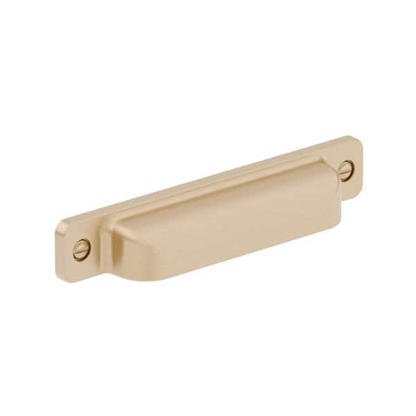 Richelieu Hardware Torino Collection 5 1/16 in. (128 mm) Champagne Bronze Transitional Cabinet Cup Pull