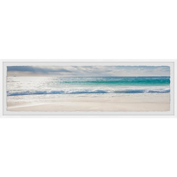 Unbranded "Swim With the Tide" by Marmont Hill Framed Nature Art Print 15 in. x 45 in.