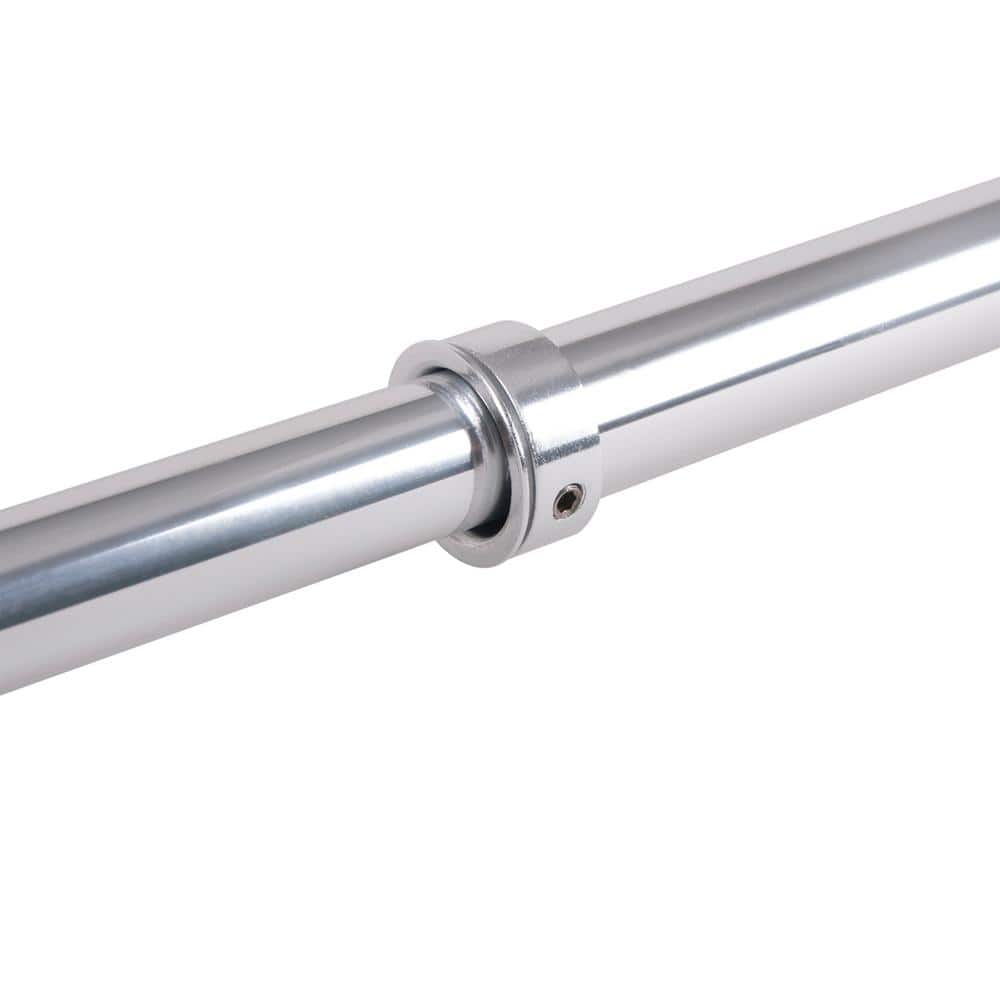 Adjustable Chrome Rustproof Ceiling Support Bar for Shower Curtain Rod