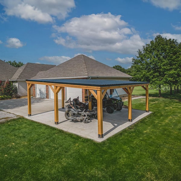 Backyard Discovery Kingsport 20 ft. x 20 ft. x 8 ft. All