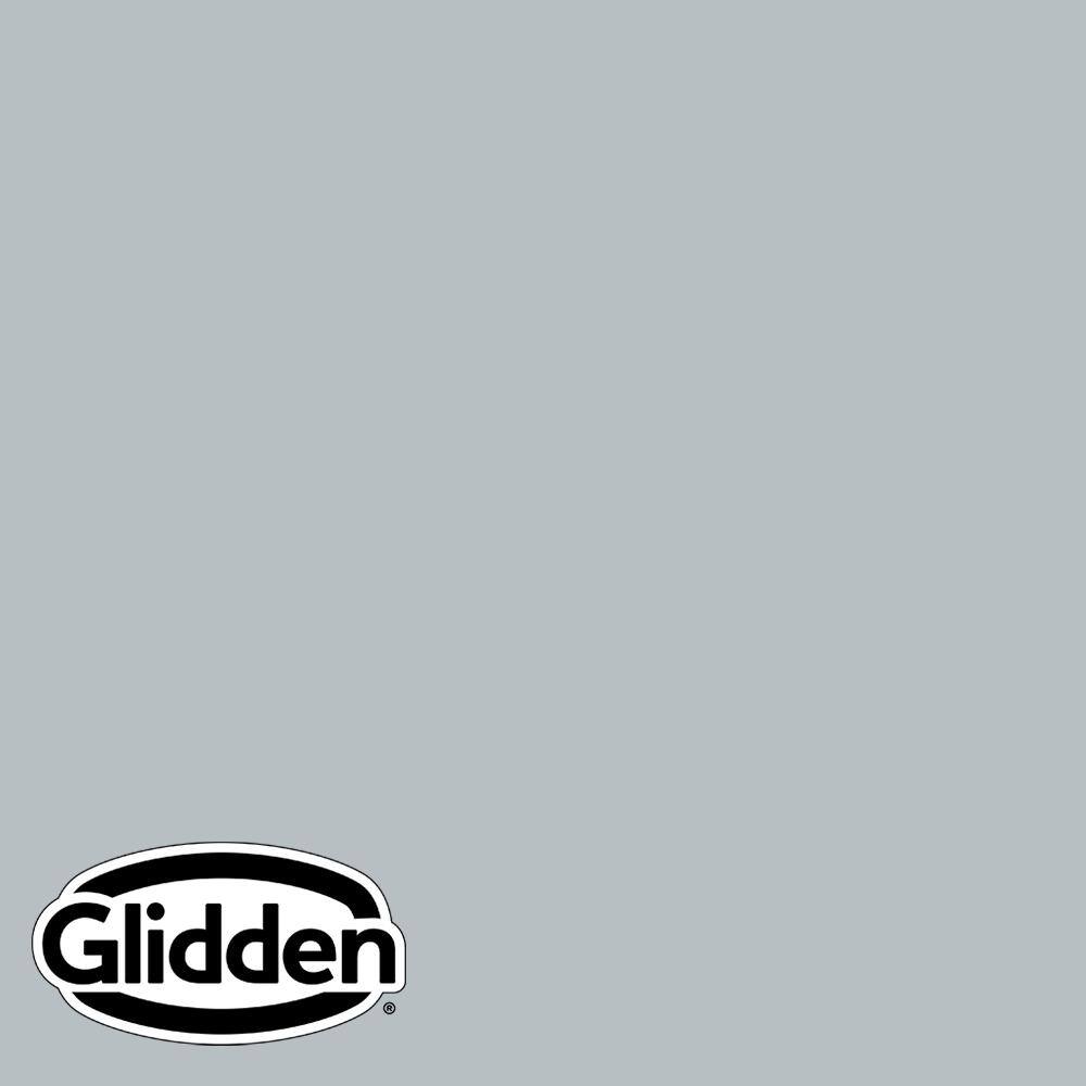 Glidden Essentials 5 gal. PPG10124 Gray Frost Flat Exterior Paint