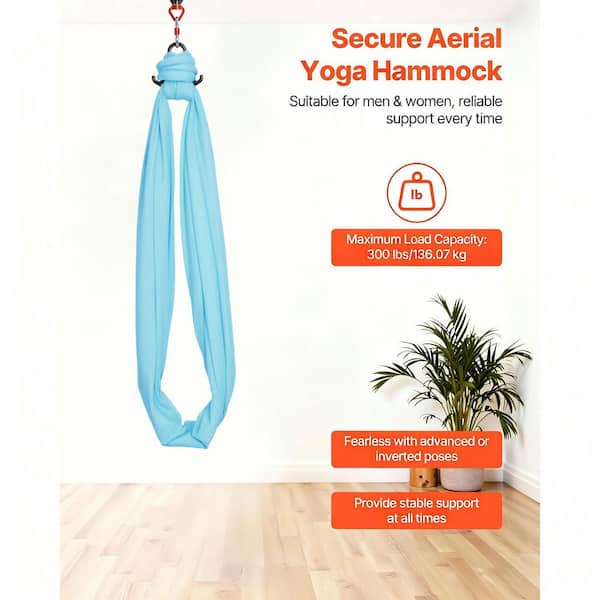 SKYSHALO Aerial Yoga Hammock, Dual-Function Hammock & Swing, Yoga