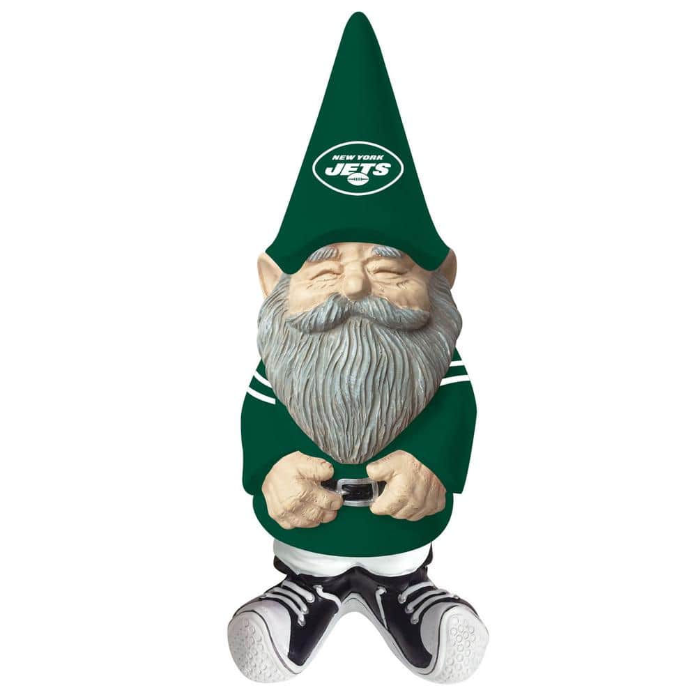 Evergreen New York Jets 11 in. Garden Gnome 543821GM - The Home Depot
