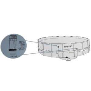 Above Ground Pool Plunger Valves with Gaskets and Nuts Replacement Part