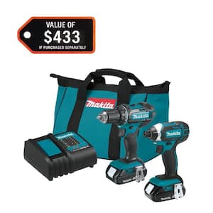 Makita 18V LXT Brushless 2 Pc. Combo Kit with ImpactXPS 10 Pc