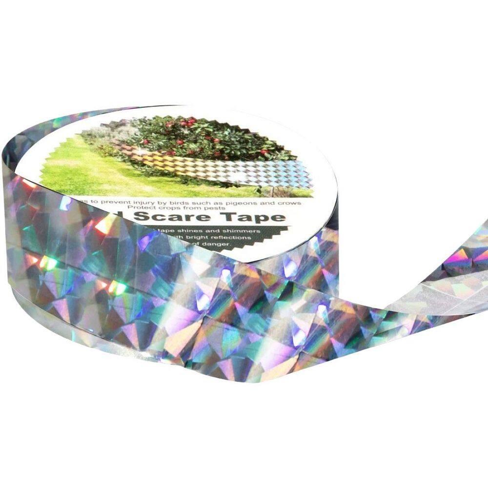 Dual-Sided Reflective Bird Scare Tape for Outside, Protects Trees, Gardens, Farms, Orchard, Courtyard, 1 Roll price history on PriceWatchPro