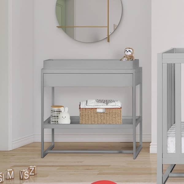 Dream On Me Pebble Grey Arlo Changing Table