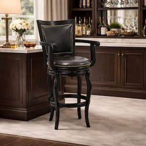 Jones 29 in. Black Barstool