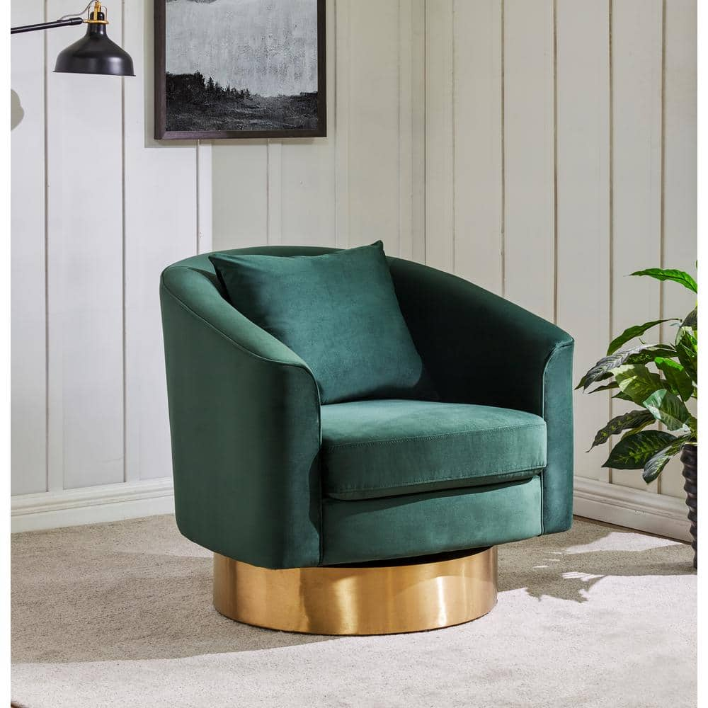 Forest green accent discount chair