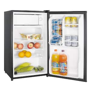 3.5 cu. ft. Mini Fridge in Stainless Look, Energy Star