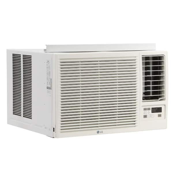 LG 18,000 BTU 230/208-Volt Window Air Conditioner with Cool, Heat and Remote