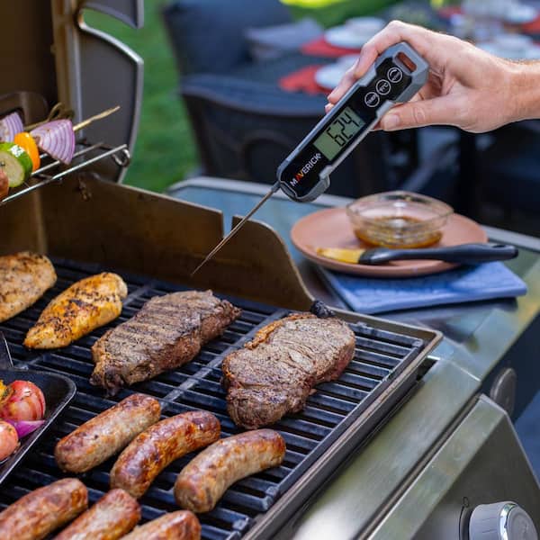 Maverick Gray Temp and Time Thermocouple Instant Read Thermometer