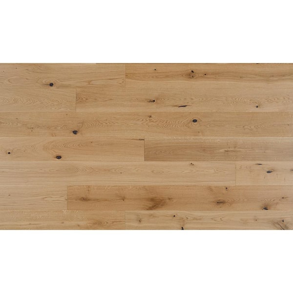 Teaberry XL Euro Oak 1/2 in. T x 7.5 in. W Tongue and Groove Smooth Engineered Hardwood Flooring (31.09 sq. ft./Case)