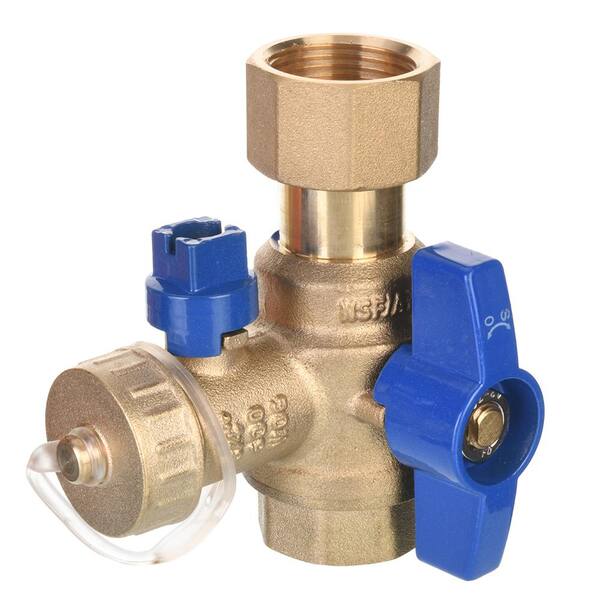 Rheem Brass Service Valves for Tankless Water Heaters RTG20326 - The Home  Depot