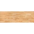 Finished Engineered Birch 6 ft. L x 25 in. D Butcher Block Island Countertop