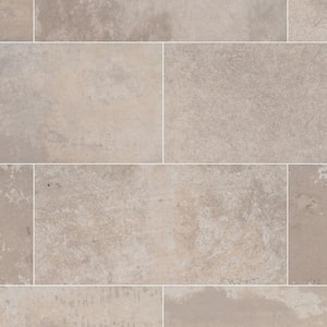 Capella Ivory Brick 5 in. x 10 in. Matte Porcelain Floor and Wall Tile (5.55 sq. ft. / case)