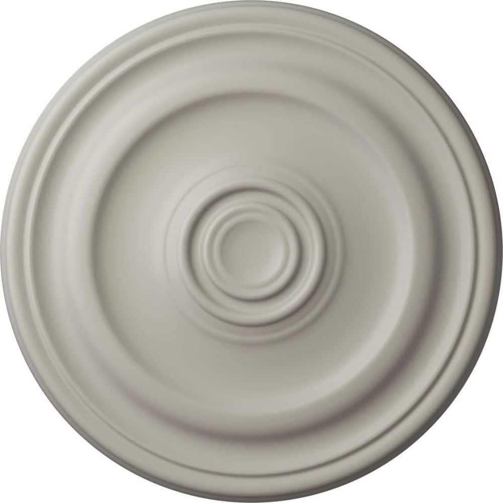 1-1/2 in. x 15-7/8 in. x 15-7/8 in. Polyurethane Kepler Traditional Ceiling Medallion, Pot of Cream price history on PriceWatchPro