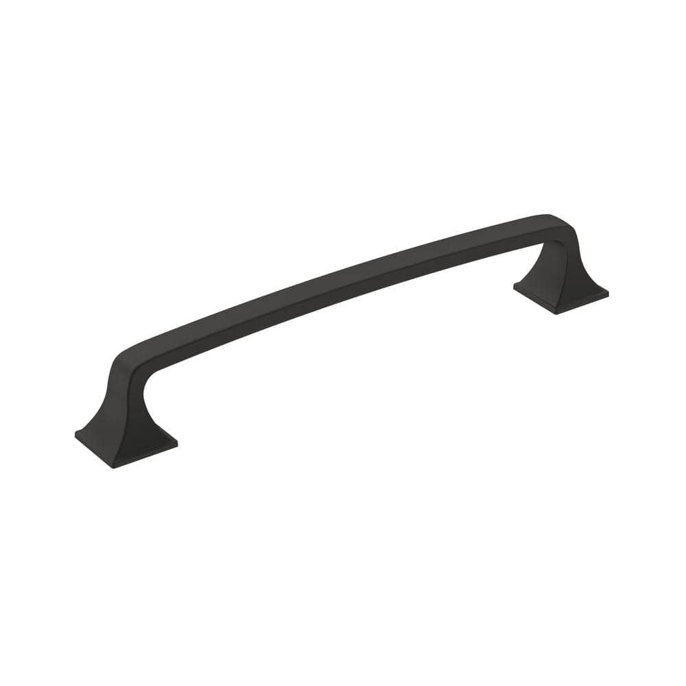 Ville 6-5/16 in. (160mm) Traditional Matte Black Arch Cabinet Pull price history on PriceWatchPro
