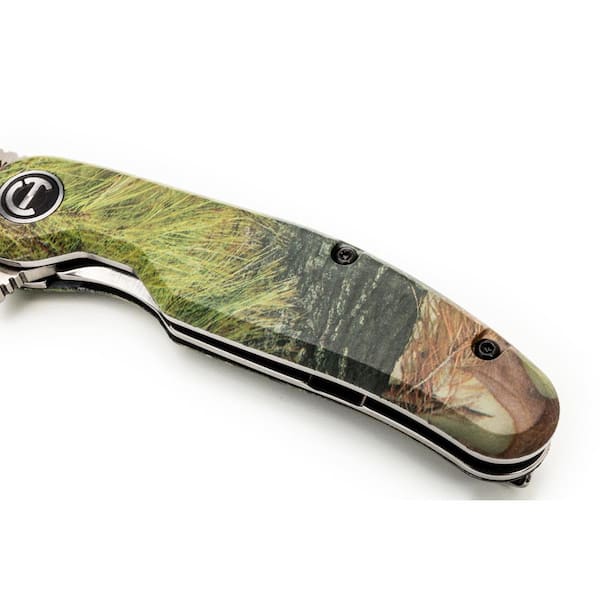 Drop Point Knife with Ceramic Bearings