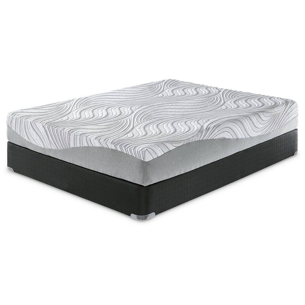 California King 10'' White Memory Foam Adjustable Bed Mattress