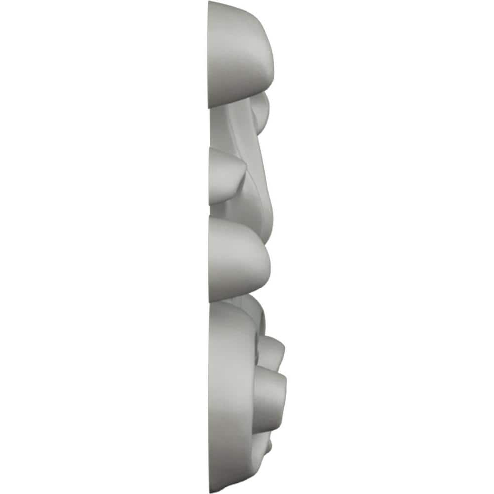 White Primed Polyurethane Crown Wall Trim Onlay