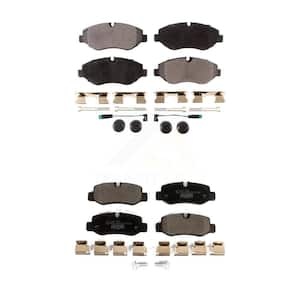 Front Rear Ceramic Brake Pads Kit for 2016-2020 Mercedes-Benz Metris KTC-100584