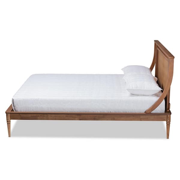 Jamila Walnut Brown King Platform Bed