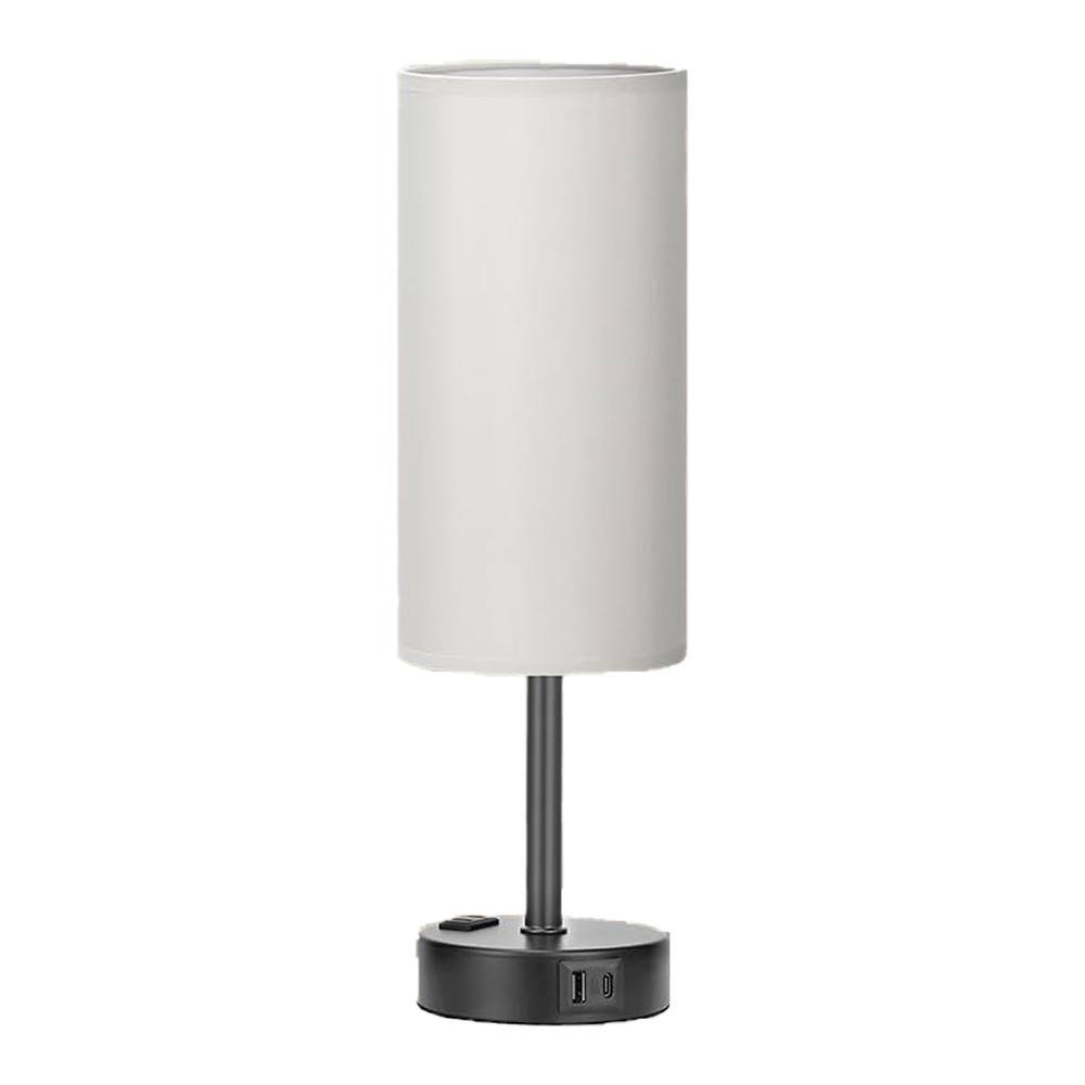 Plug and Play 14 in. Touch Black Dimmable Integrated LED Task and Reading L