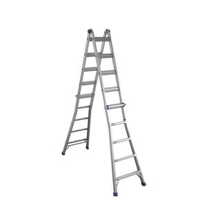 22 ft. Reach Height Aluminum Multi-Position Ladder, 300 lbs. Load Capacity Type IA Duty Rating