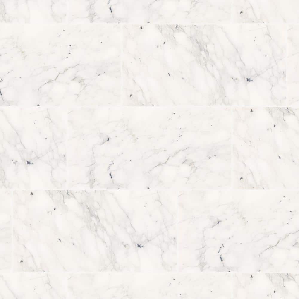 Reviews for Daltile Natural Stone Collection Venetian Calacatta 12 in ...