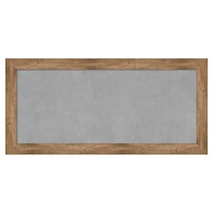 Owl Brown 54 in. x 26 in Framed Magnetic Board