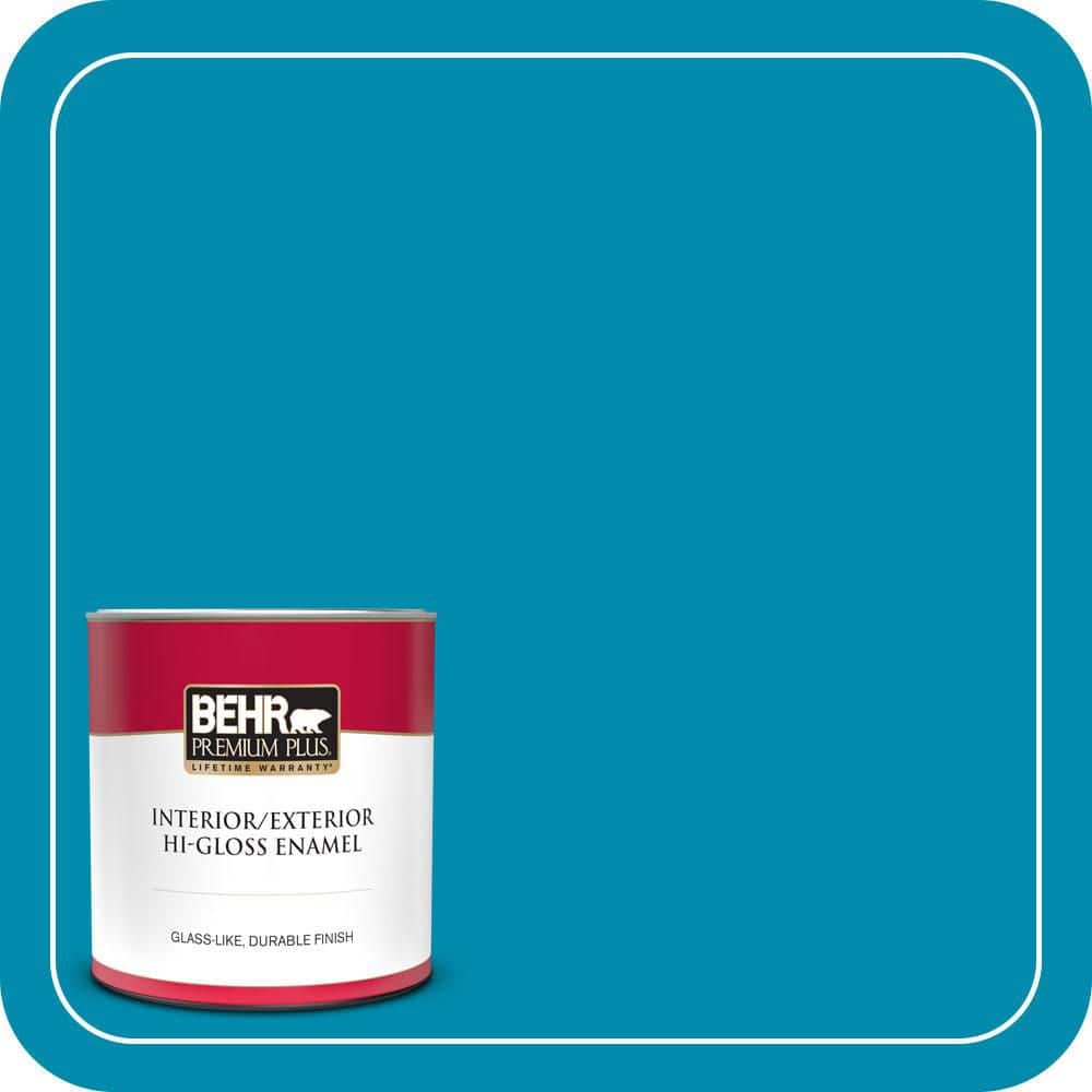 1 qt. #530B-7 Riviera Paradise Hi-Gloss Enamel Interior/Exterior Paint & Primer price history on PriceWatchPro