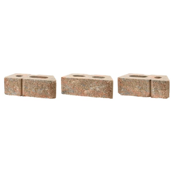 Pavestone RockWall Large 17.44 in. x 6.0 in. x 7.0 in. Palomino Concrete Retaining Wall Block