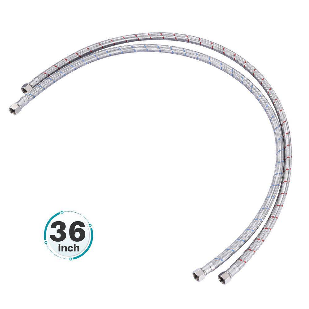 3/8 x 3/8 in. Comp Stainless Steel Compression Braided Faucet Hose Connector Supply Lines price history on PriceWatchPro