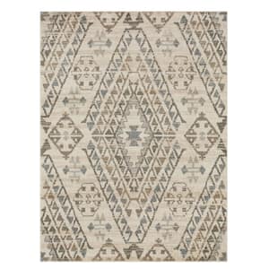 Fleming Gray 6 ft. x 9 ft. Area Rug